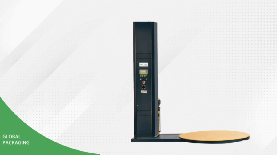 Stretch wrapping machine